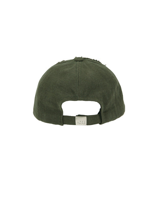 [andersson bell] UNISEX LAYERED CAP aaa498u(KHAKI)