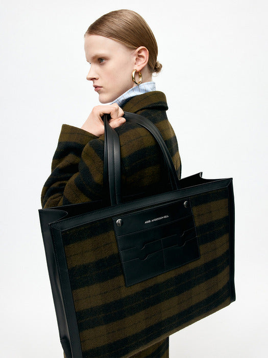 [andersson bell] LINUS BAG aaa492u(GREEN / BLACK)