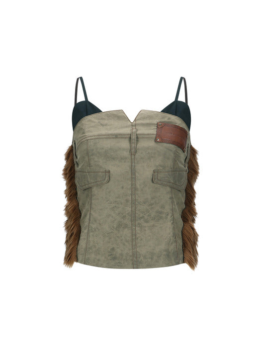 [andersson bell] TROUSER CUSTOM BUSTIER atb1354w(TAUPE)