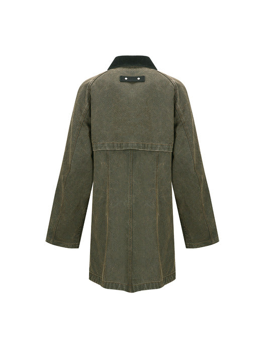 [andersson bell] KERRI TRAPEZ WORK JACKET awa724w(BROWN)