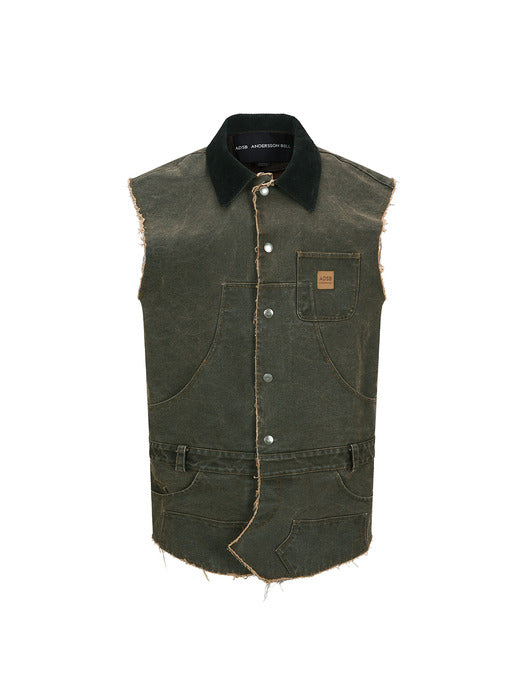 [andersson bell] CARPENTER DRESS awa721w(BROWN)