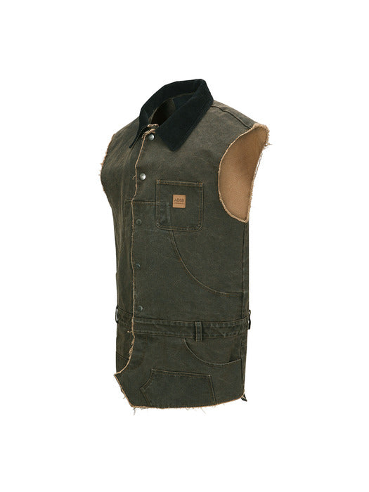 [andersson bell] CARPENTER DRESS awa721w(BROWN)