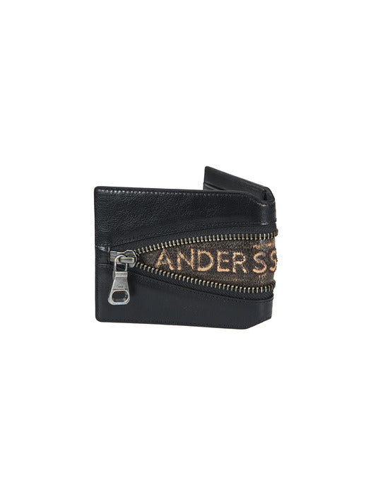 [andersson bell] ZIP WALLET aaa503u(BLACK/BROWN)