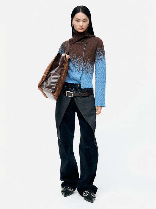 [andersson bell] ZOE WRAP PANTS apa850w(BLUE)