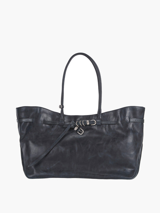 GRANDMA USED BAG LARGE_navy pull-up