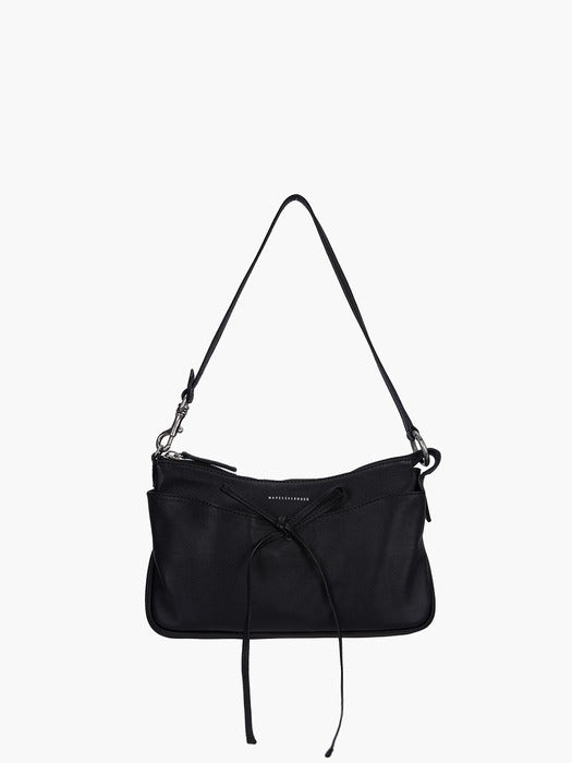 Margesherwood Ribbon Pochette black plain