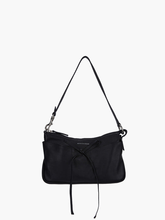 Margesherwood Ribbon Pochette black plain