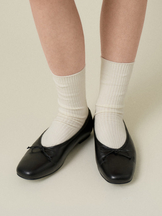 Mango Maniplease Toa Ribbed Socks