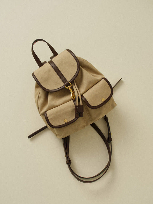 Mango Maniplease Montana Backpack Beige