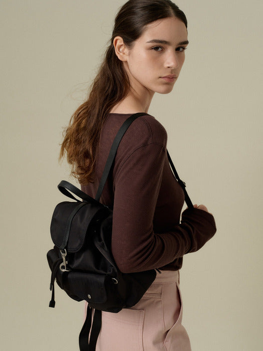 Mango Maniplease Montana Backpack Black
