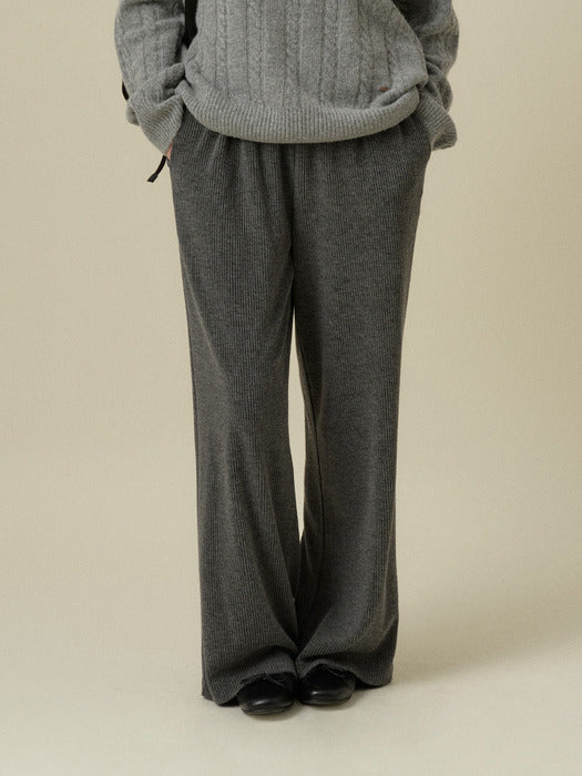 Wconcept_Mango_Maniplease Mango Maniplease Soi Banding Pants - Charcoal