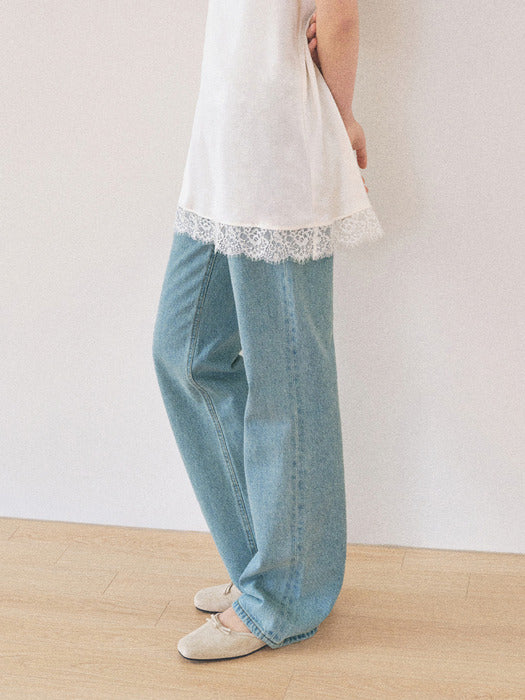 Mango Maniplease Ollo Light Jeans Light Blue