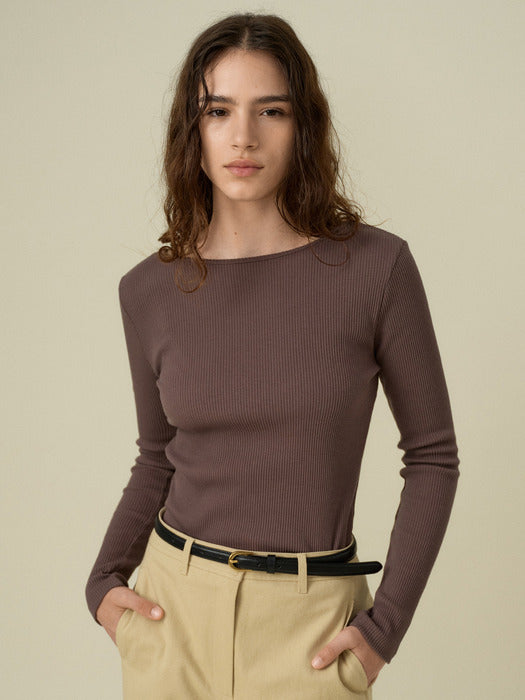 Mango Maniplease Mute Sleeve Tee Brown