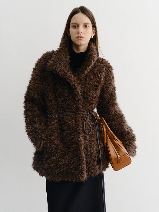 [dunst] STRING BELT ESPRESSO_UDBE5F209W2