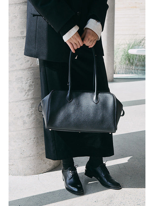 [dunst] SOFT FRAME SHOULDER BAG BLACK_UDBA6E209BK