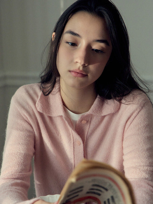 Wconcept_Mango_Maniplease Mango Maniplease Ria Collar Cardigan - Pink
