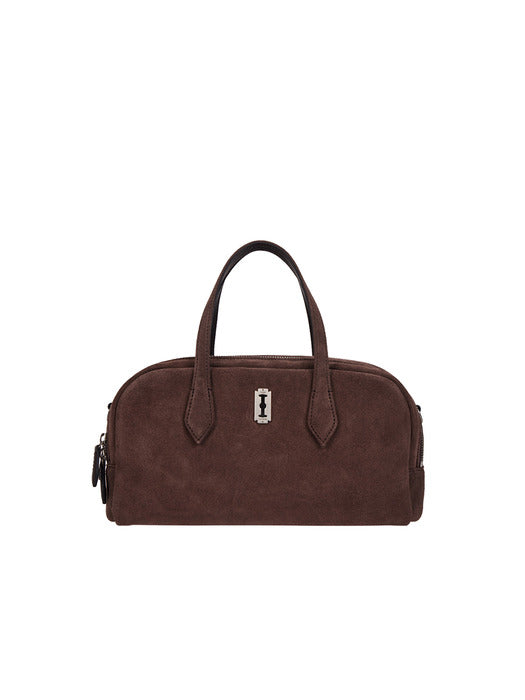 [Exclusive] Halfmoon Two Block Suede Tote S (Halfmoon Two Block Suede Tote Small)_2 colors