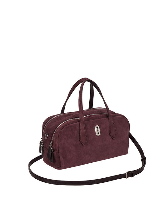 [Exclusive] Halfmoon Two Block Suede Tote S (Halfmoon Two Block Suede Tote Small)_2 colors