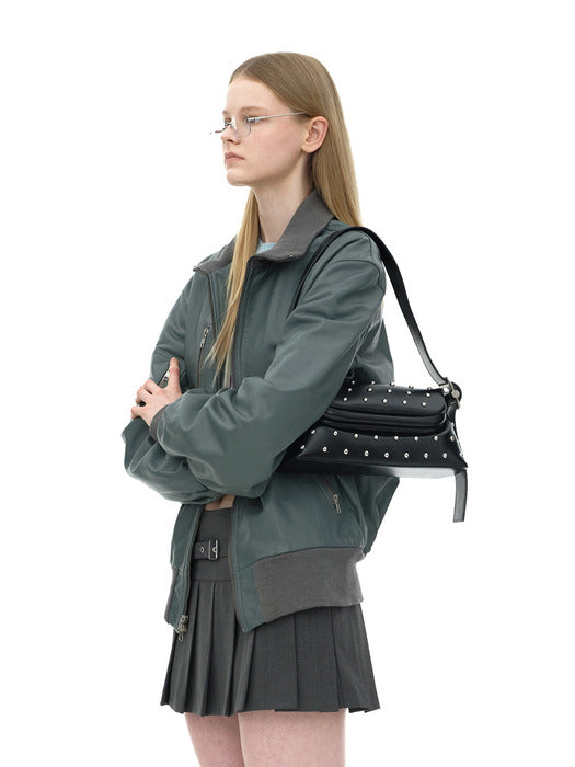 [osoi] FOLDER BROT [BLACK STUD]