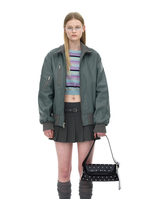 [osoi] FOLDER BROT [BLACK STUD]