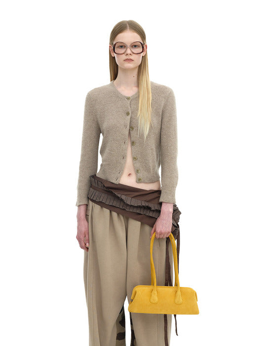 [osoi] BOAT WIDE MINI [SUEDE MUSTARD]