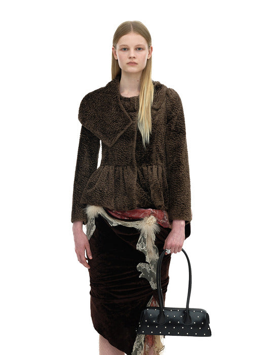 [osoi] BOAT WIDE MINI [BLACK STUD]