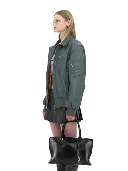 [osoi] SHELL BROT LARGE [BLACK]