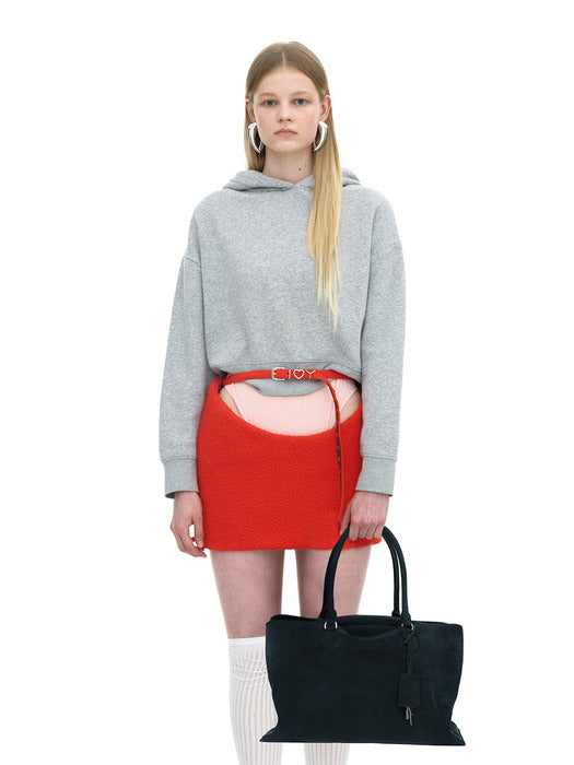 [osoi] SHELL BROT LARGE [SUEDE NAVY]