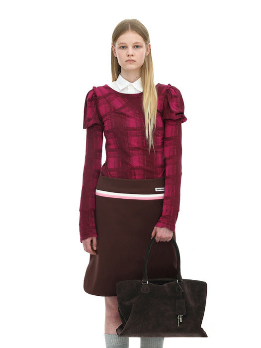 [osoi] SHELL BROT LARGE [SUEDE MOCHA]