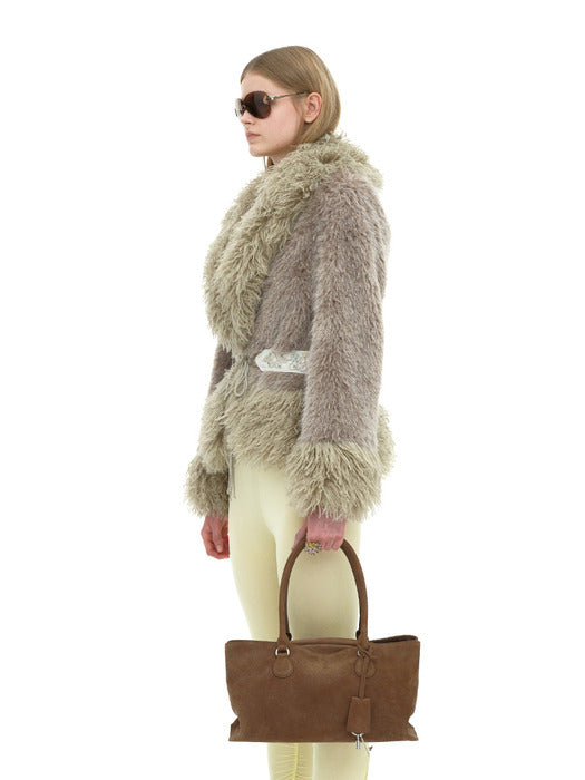 [osoi] SHELL BROT [NUBUCK BROWN]