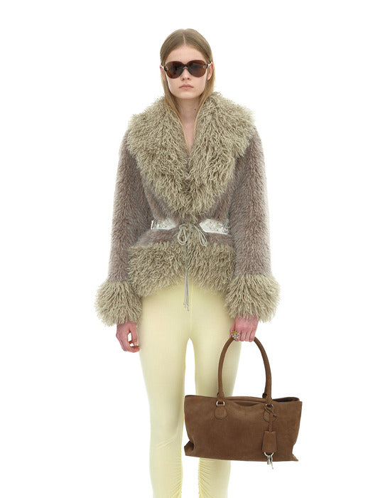 [osoi] SHELL BROT [NUBUCK BROWN]