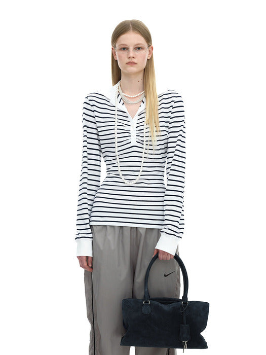 [osoi] SHELL BROT [SUEDE NAVY]