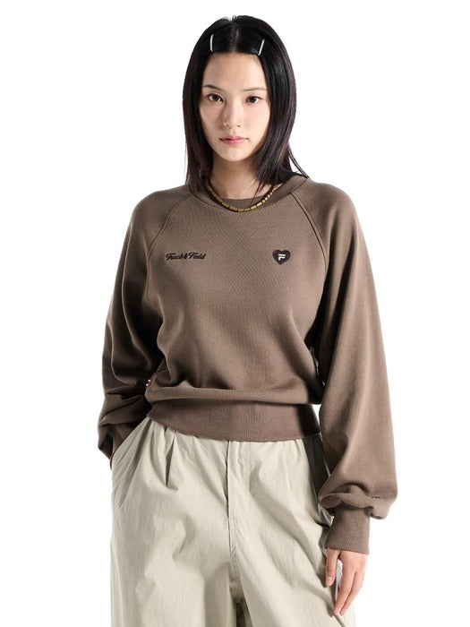 Semi-Cropped Small Logo Crewneck Sweatshirt_FS253PO01F003_217
