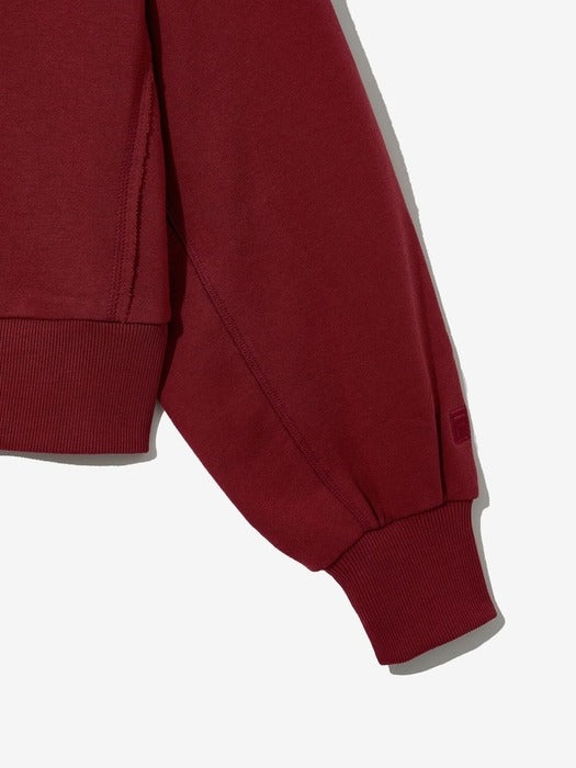 Semi-Cropped Small Logo Sweatshirt_FS253PO01F003_639