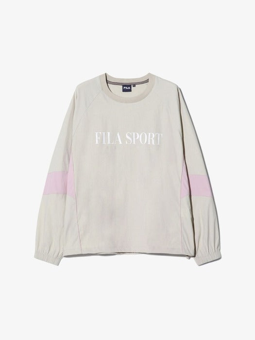 Woven Stretch Colorblock Sweatshirt_FS253PO01X004_260