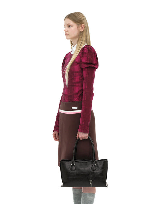 [osoi] SHELL BROT [DARK BROWN]