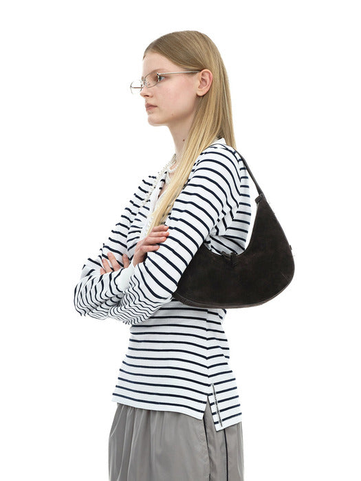 [osoi] TONI HOBO [SUEDE MOCHA]