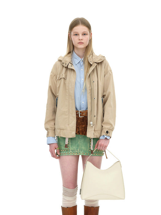 [osoi] EGG HOBO [CREAM]