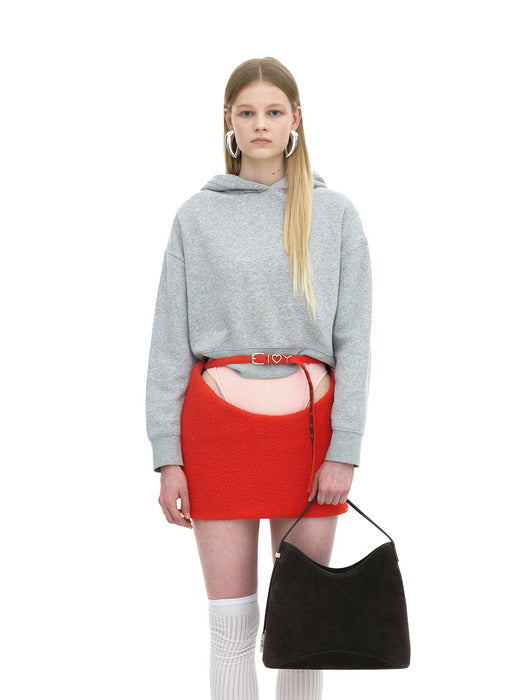 [osoi] EGG HOBO [SUEDE MOCHA]