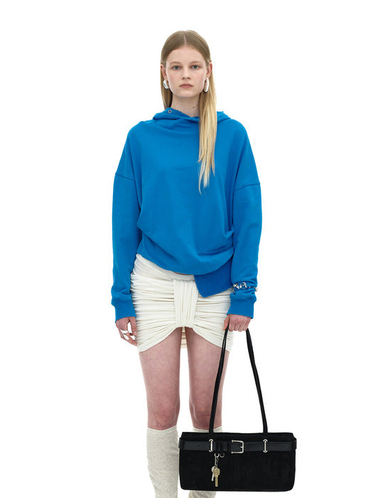 [osoi] SHOULDER BROCLE [SUEDE BLACK COMBI]