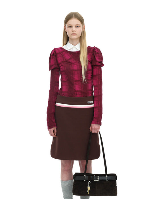 [osoi] SHOULDER BROCLE [SUEDE MOCHA COMBI]