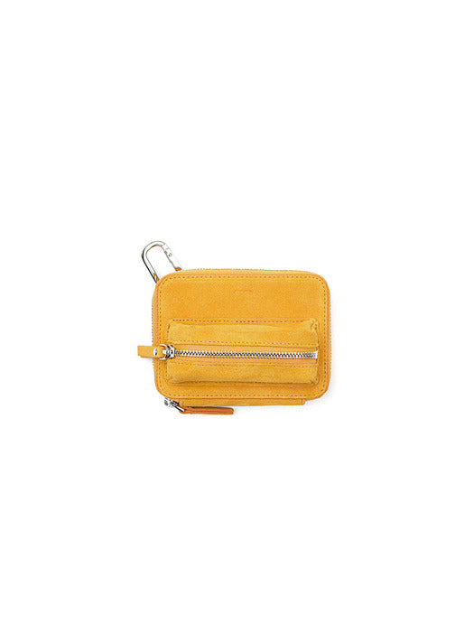 Osoi Lip Purse [SUEDE MUSTARD]