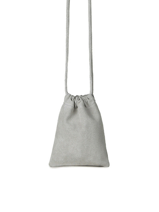 [osoi] MINI POUCH BAG [SUEDE GRAY]