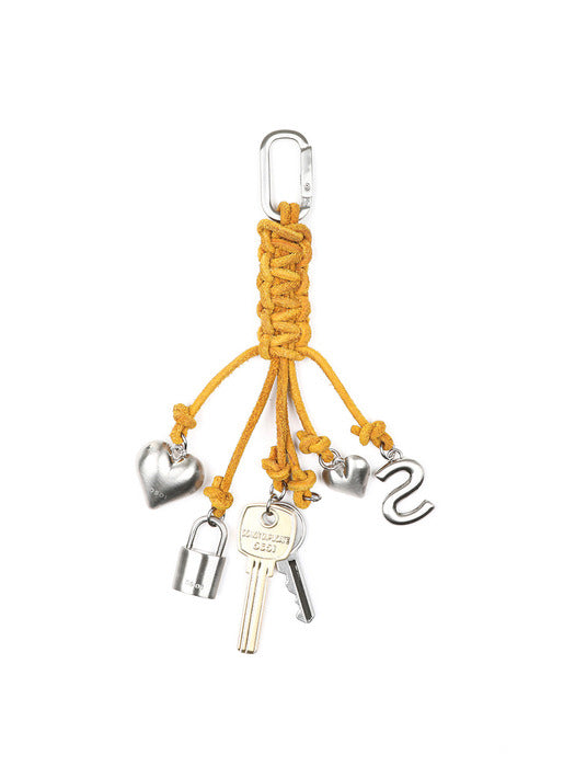 [osoi] ROPE KEY RING [MUSTARD]