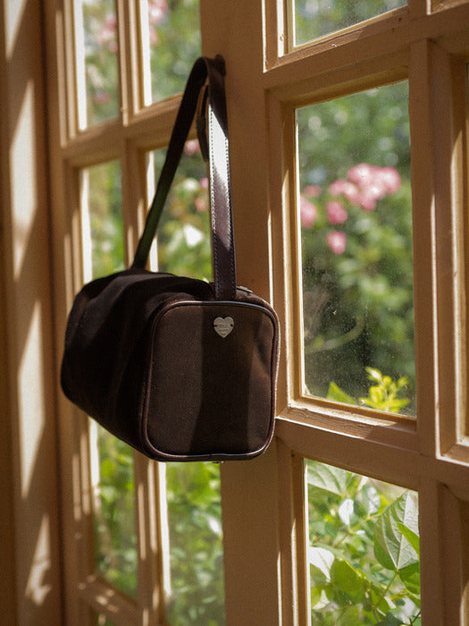 [TILLIDIE] Velvet Mini Tote Bag TIFA02AH06_2color