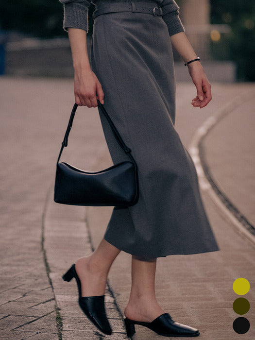 Tillidie Flap leather bag