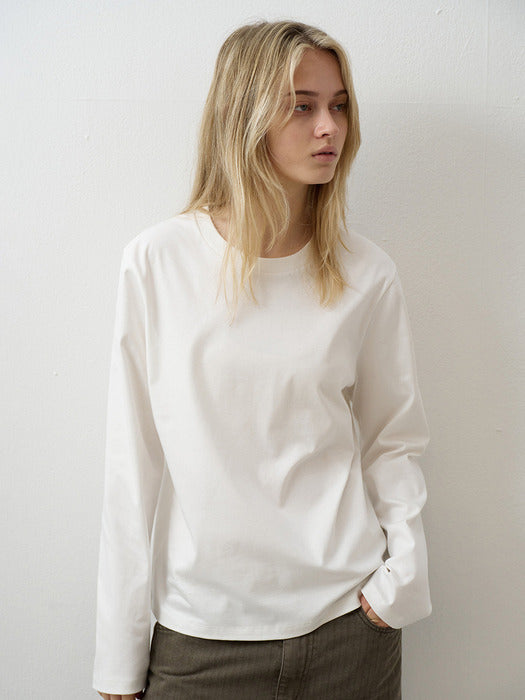 Facade Pattern Silket Double Long Sleeve T-shirt
