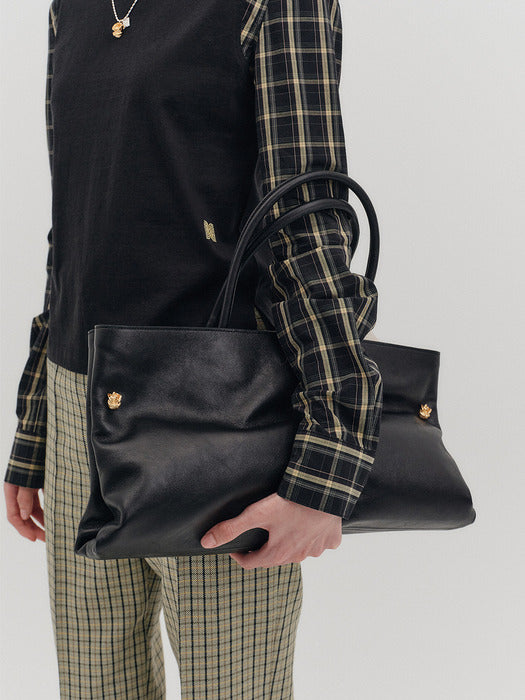 Eenk Drippy Tote Bag - Black