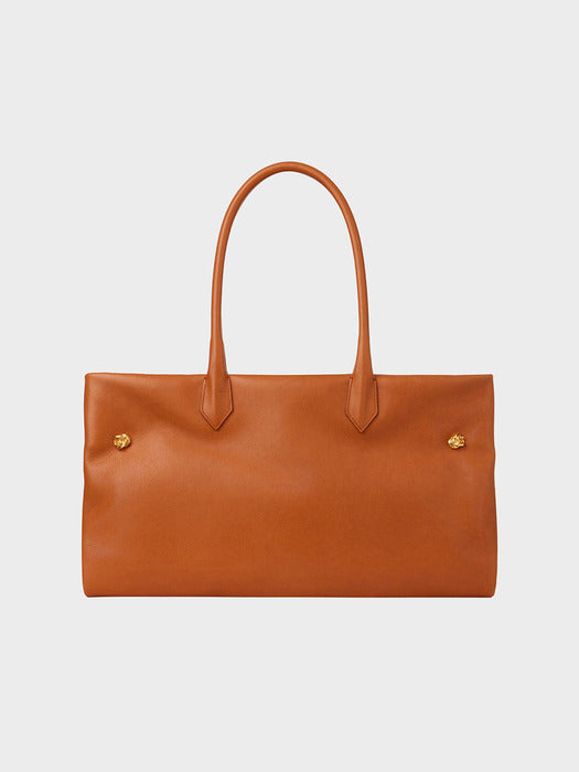 Eenk Drippy Tote Bag - Camel