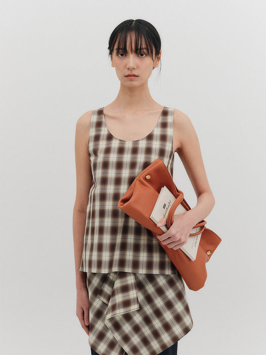 Eenk Drippy Tote Bag - Camel